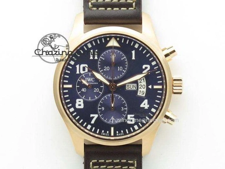 MIROTIME 0308 Compact Portugieser Perpetual Calendar IW503302 RG V9F 1:1 Best Edition White Dial on Brown Leather Strap A 7113